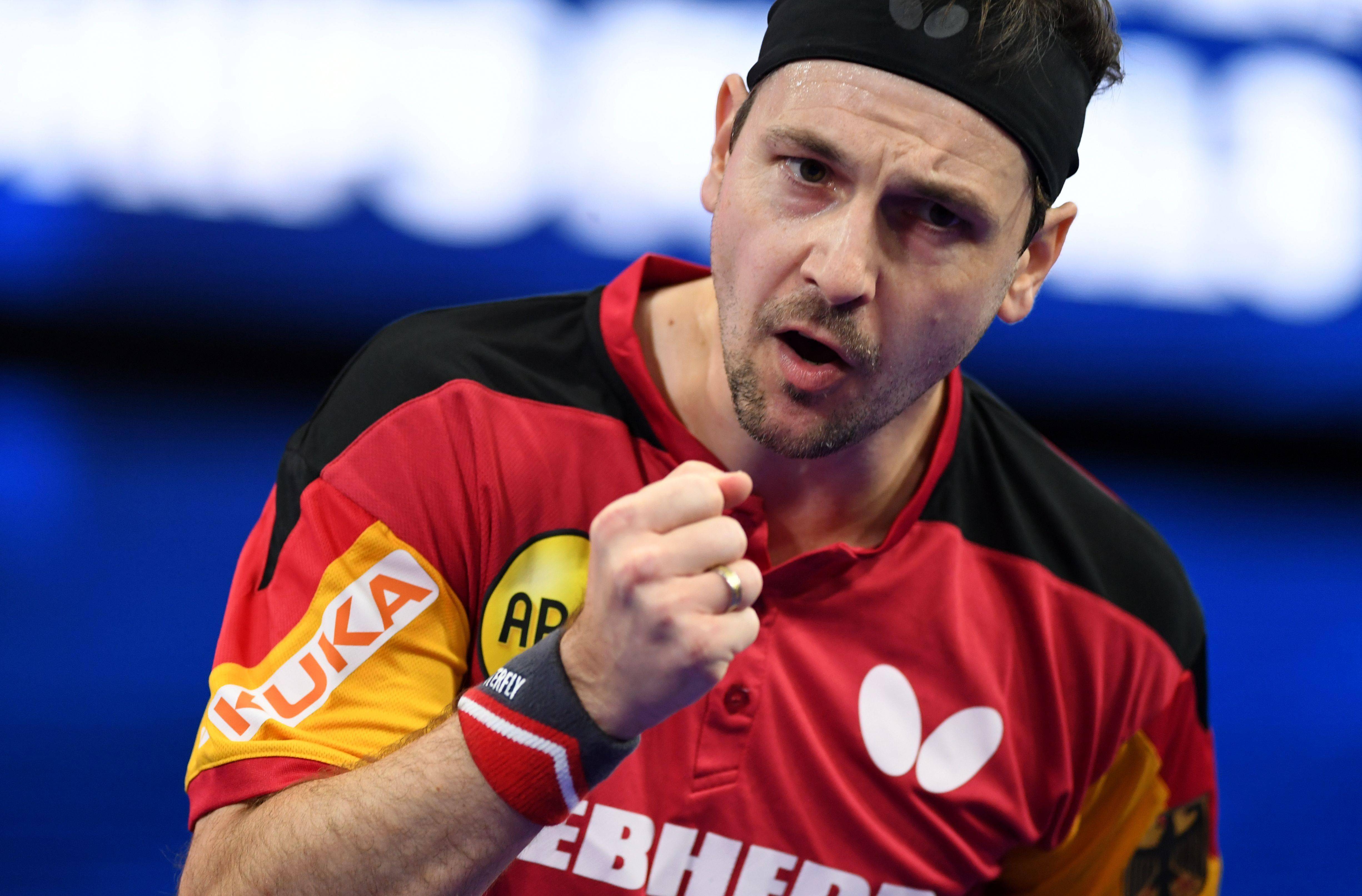 奥地利乒乓球队爆冷德国乒乓球队，波尔统治全场