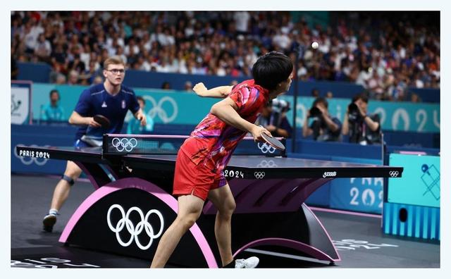 德国队碾压法国队，张本智和高光表现